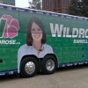 Wildrose party bus. (Image via John Archer/CBC News )