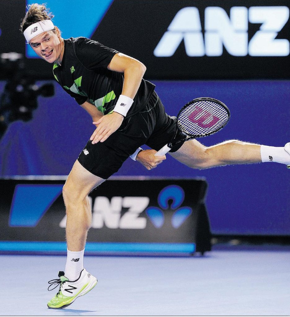 Image of Milos Raonic by The Associated Press, The Province