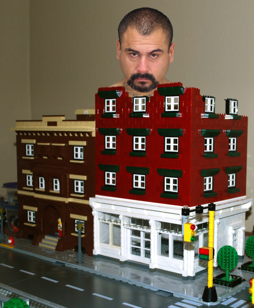 Thirty-one-year-old man builds impressive LEGO sculpture