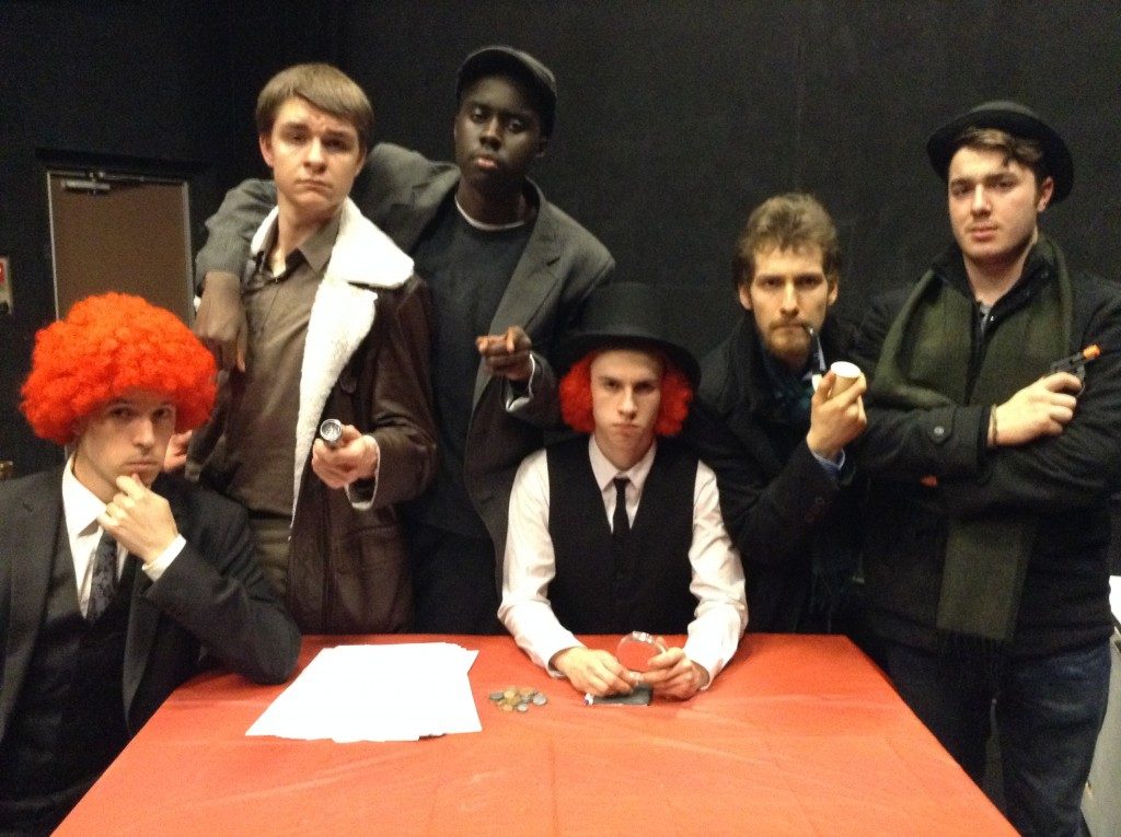 Sherlock Holmes and Redheaded Leagure cast photo