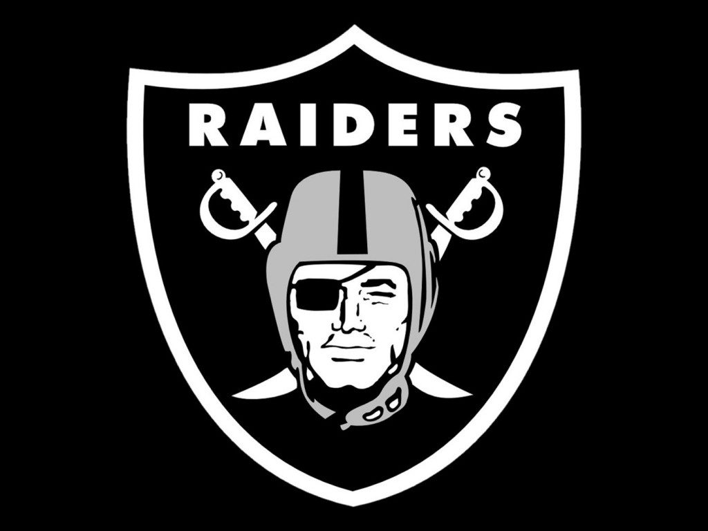 Raiders logo courtesy of NFL