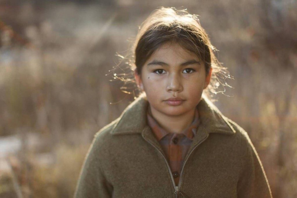 Actor Sladen Peltier stars as a young Saul in the film Indian Horse