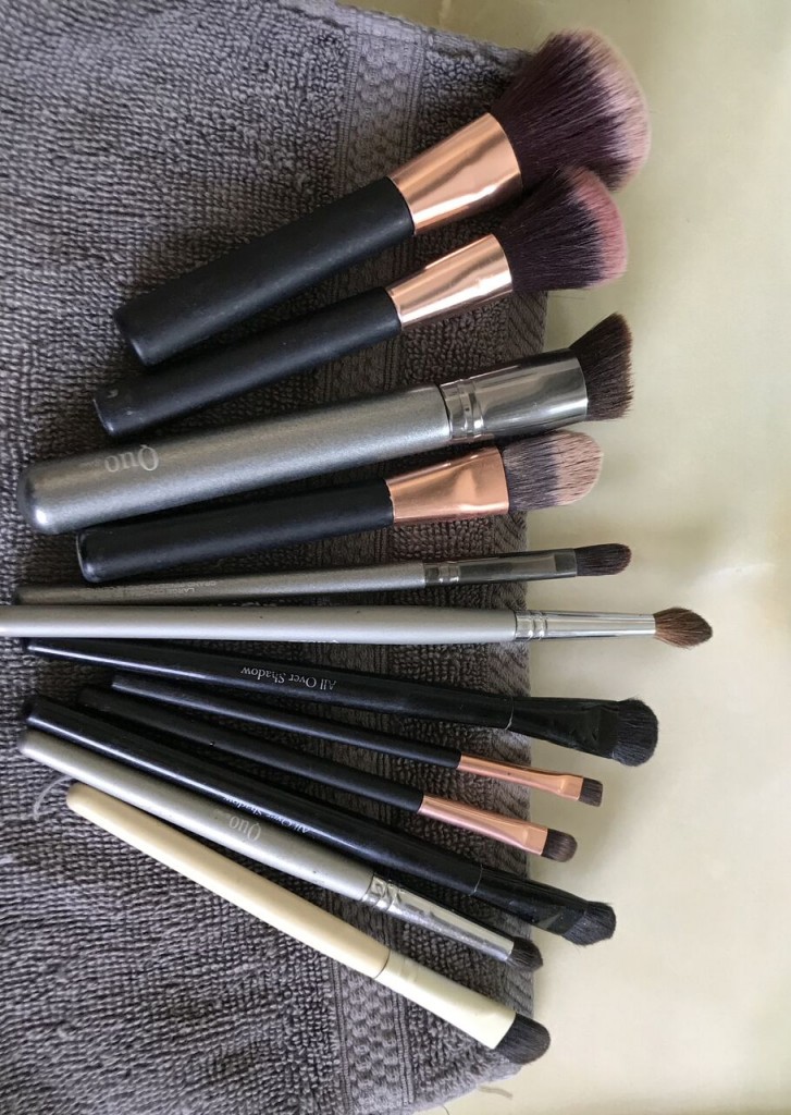 Next to godliness: A brush with makeup