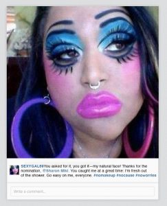 No makeup selfie nomination – The Other Press