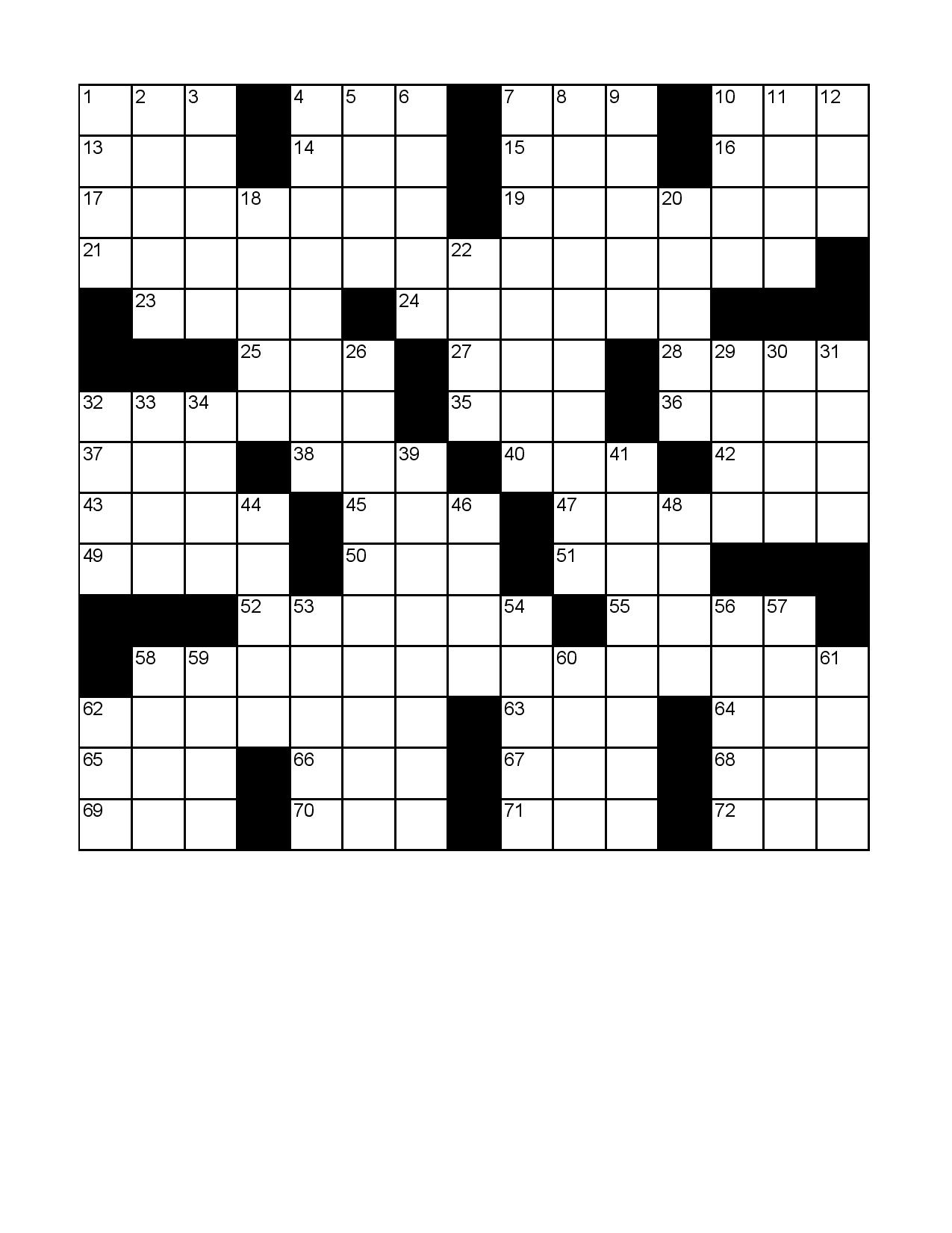 Weekly crossword: Second person